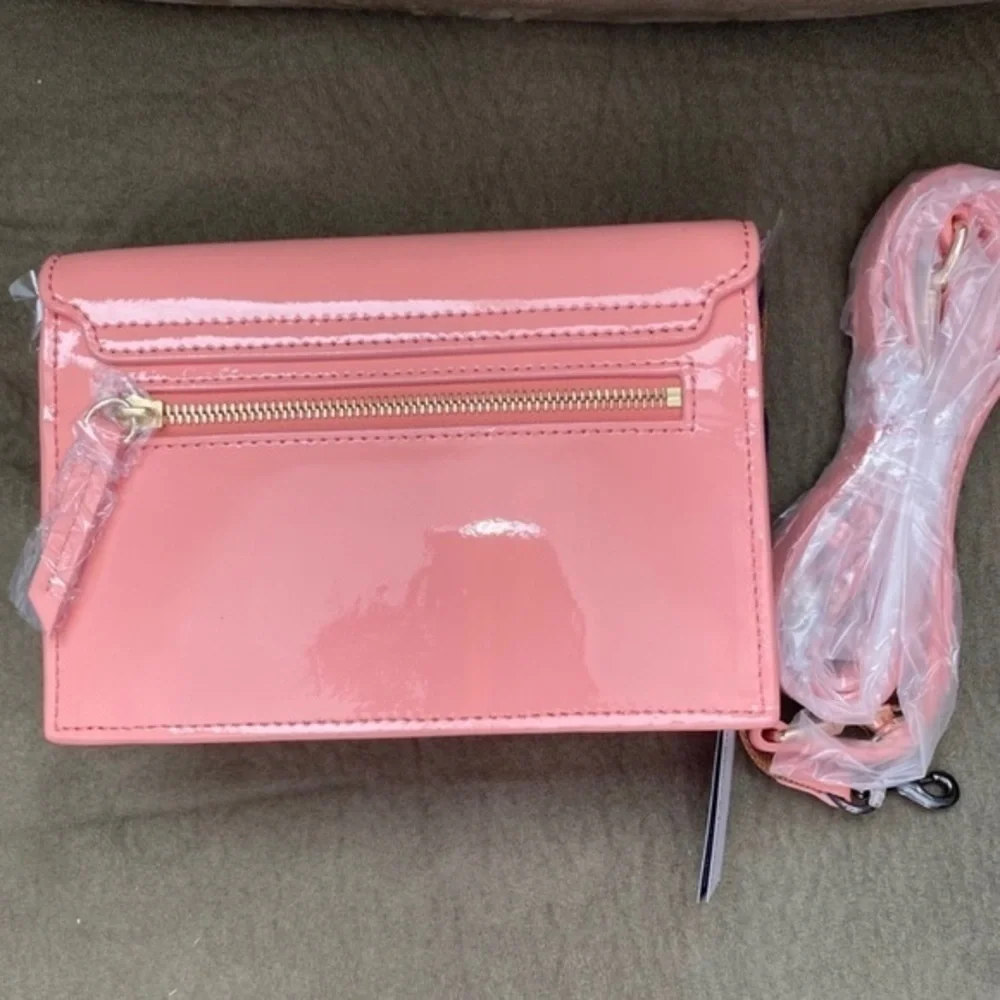 NWT Dooney & Bourke Flap Patent Leather Bag